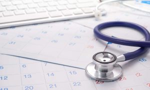 Calendar and stephoscope